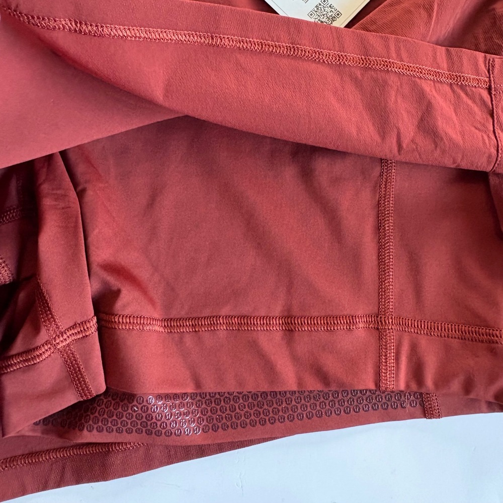 Lululemon License to Train SHR Lined Short 3.5 Cacao Red Brown LW7DTLS Size L - Picture 6 of 8